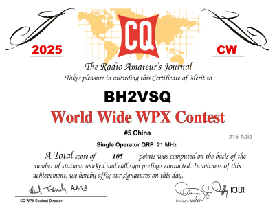 CQ WPX CW 2025